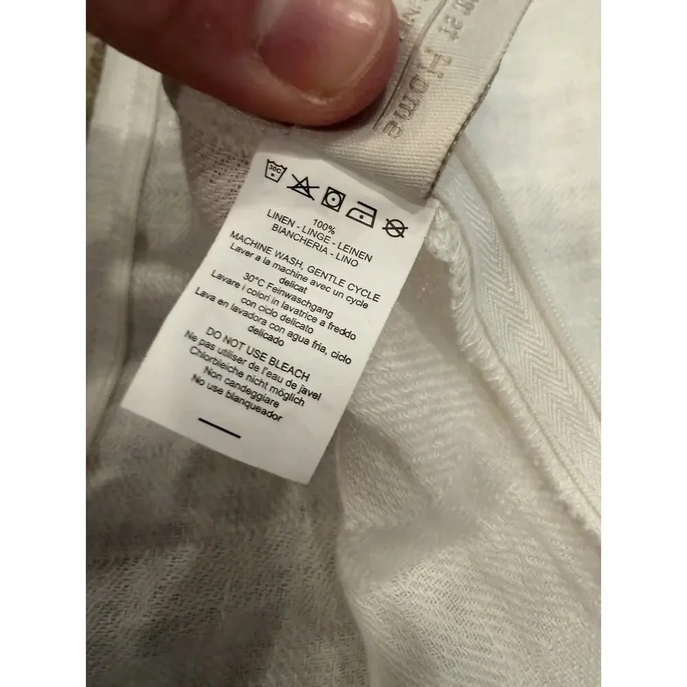 Pom Pom At Home Live In Linen Rory Sham Big Sz 28 X 36